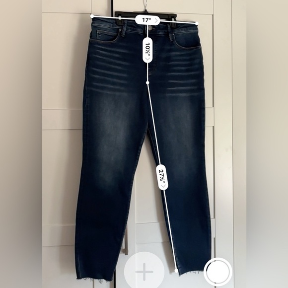 KUT From The Kloth High Rise Charlize Fab Ab Skinny Size 14 NWT - Picture 3 of 4